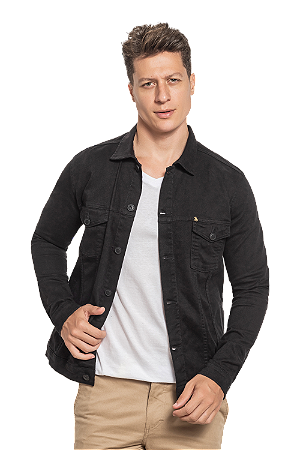 Jaqueta Masculina Sarja Discov