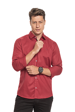 Camisa Masculina Cinema Slim