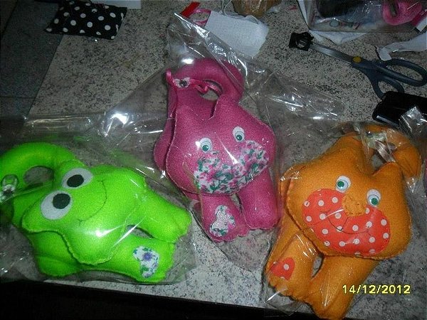 Enfeites de Maçaneta - Animais