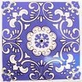 AZ003-D kit com 24 peças azulejos 15,4x15,4 cm cada peça