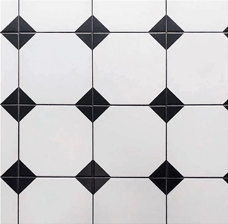 PISO EM PORCELANA HIDRAULICA CLÁSSICO 20X20 CM KIT COM 15 PEÇAS