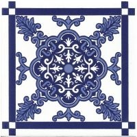 Azulejos Decorativos kit com 42 peças 15,4x15,4 cm, porcelana, alta durabilidade