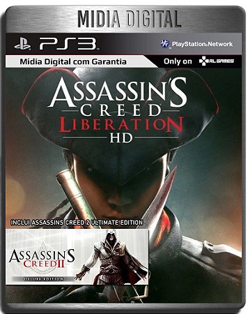 Assassins Creed Liberation & Assassins Creed 2 Ultimate - Ps3 Psn - Mídia Digital