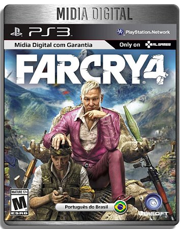 Far Cry 4 - Ps3 Psn - Mídia Digital