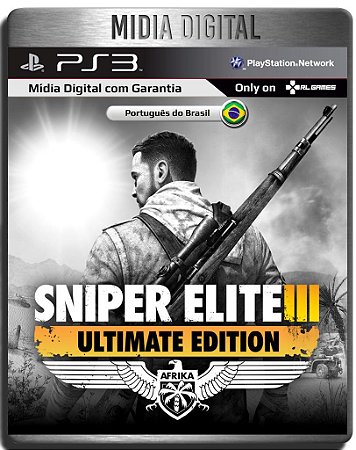 Sniper Elite 3 Ultimate Edition + Dlcs  - Ps3 Psn - Mídia Digital