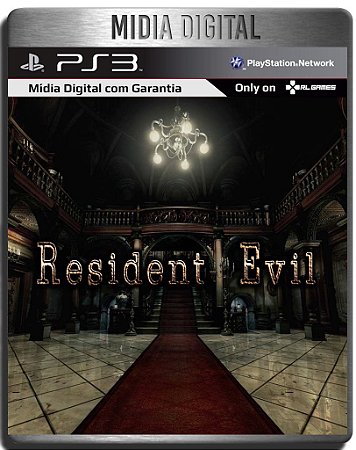 Resident Evil 1 Hd Remaster - Ps3 Psn - Mídia Digital