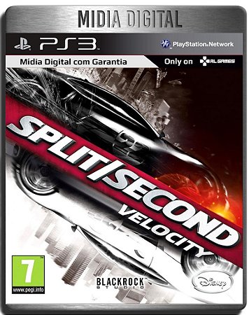Split Second  Ps3 Psn - Mídia Digital