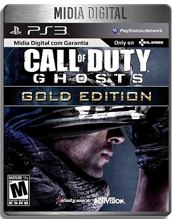 Call Of Duty Cod Ghosts Gold Edition + DLC Onslaught - Ps3 Psn - Mídia Digital
