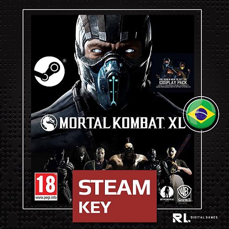 MORTAL KOMBAT XL - MK XL- PC - CÓDIGO STEAM - RL Games - Jogos em ...