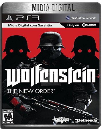 Wolfenstein The New Order  Mídia Digital  Ps3 Psn