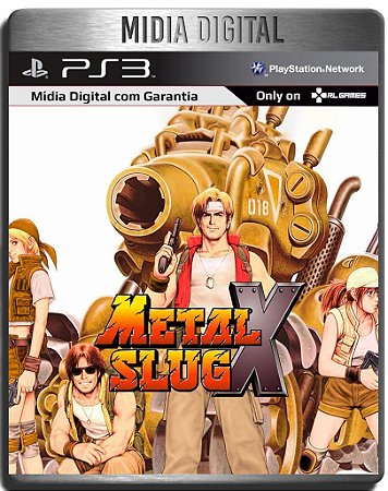 Metal Slug X - Ps3 Psn  - Midia Digital