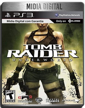 Tomb Raider Underworld  Ps3 Psn  Mídia Digital
