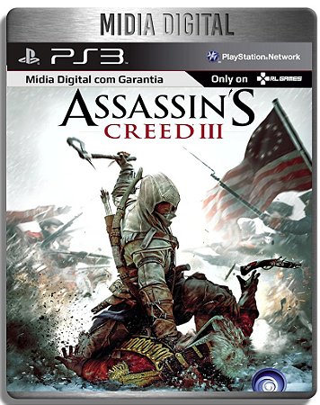 Assassins Creed 3 III - Ps3 Psn - Mídia Digital
