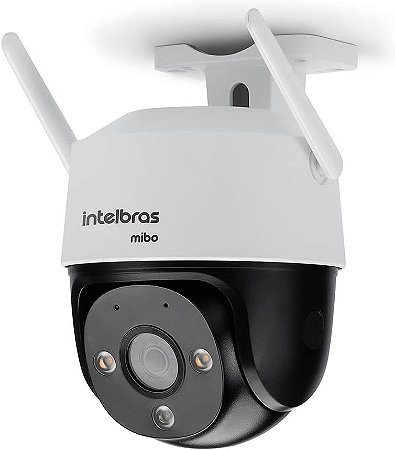 Câmera Im7 Intelbras externa inteligente Wi-Fi Full HD 360