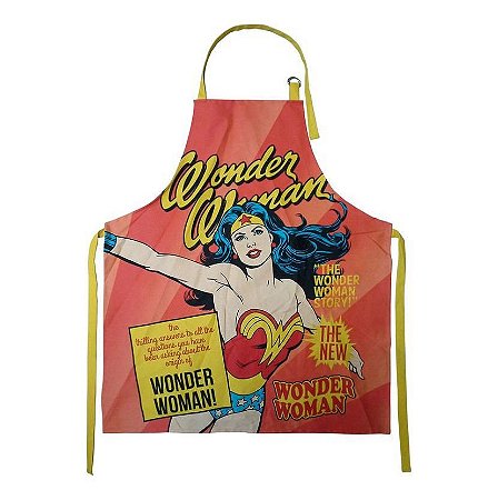 Avental Wonder Woman Dc Comics