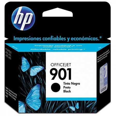 Cartucho de Tinta HP Officejet 901 Preto