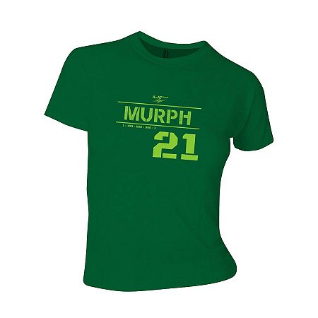 Camiseta Baby Look Murph Wod Km10 Sports