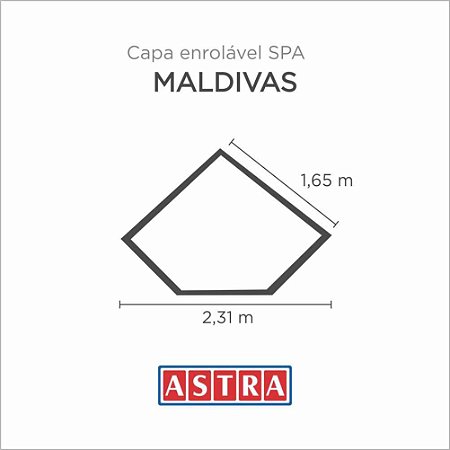 Capa Spa Enrolável Banheira Maldivas - H40 / Ha40 Astra