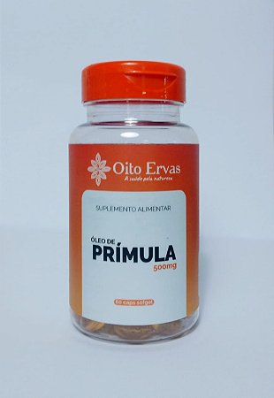 Óleo de Prímula 500g- 60 Cápsulas
