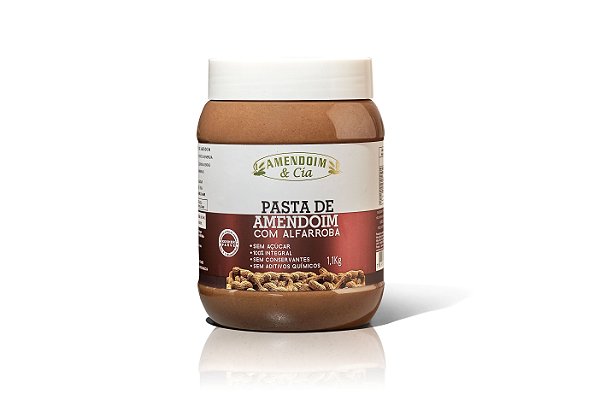 Pasta de Amendoim com Alfarroba - 1,1Kg