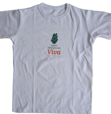 CAMISETA MANGA CURTA (ECOLÓGICA - 100% ALGODÃO ORGÂNICO) VIVA