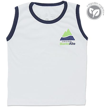 MONTE ALTO CAMISETA REGATA (ECOLÓGICA - ALGODÃO ORGÂNICO)