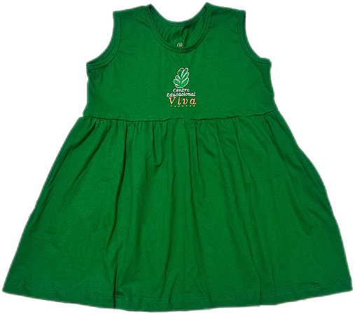 VESTIDO MALHA VIVA - 100% ALGODÃO