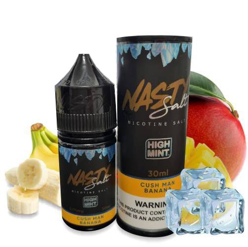 NASTY JUICES - Nicsalt - Cush Man Banana High Mint - 30ML