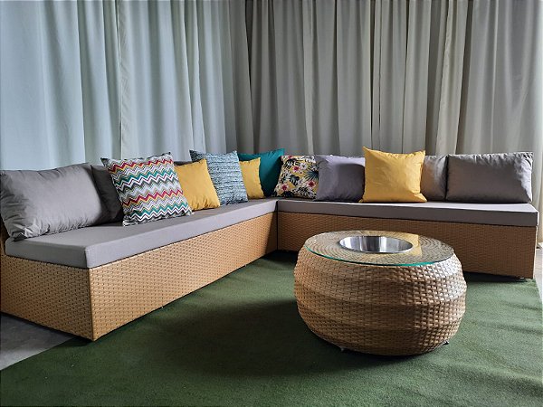 Sofa Square de canto