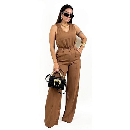 Conjunto Dress Code Pantalona Alfaiataria