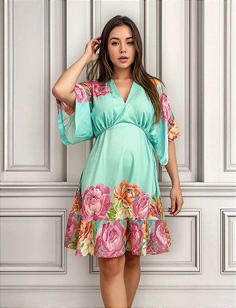 Vestido Feminino Dress Code - Floral Clássico