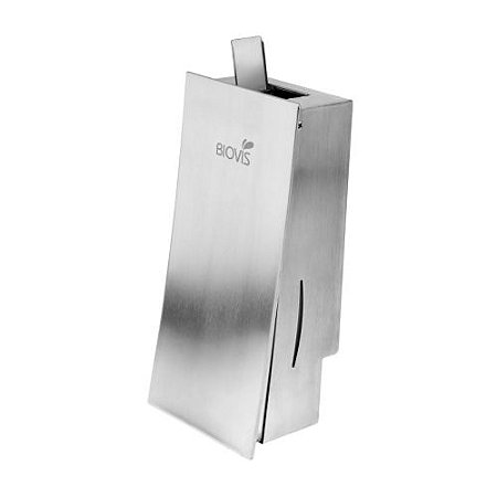 Saboneteira Aço Inox Escovado Slim Noble 800ml - Biovis