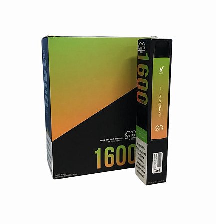 POD DESCARTAVEL 1600 PUFF XXL - ALOE MANGO MELON UNIDADE