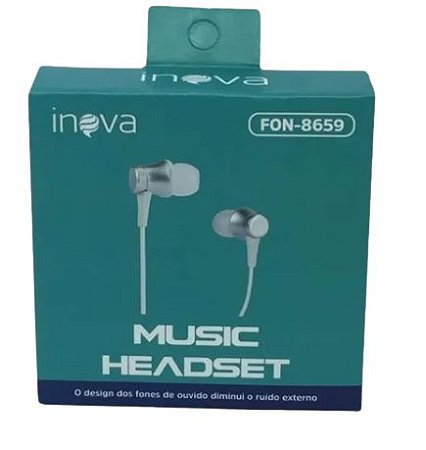 FONE DE OUVIDO P2 INOVA FON-8659