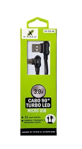CABO DE DADOS USB/MICRO USB -MOD.XC-CD-40 - MARCA: X-CELL