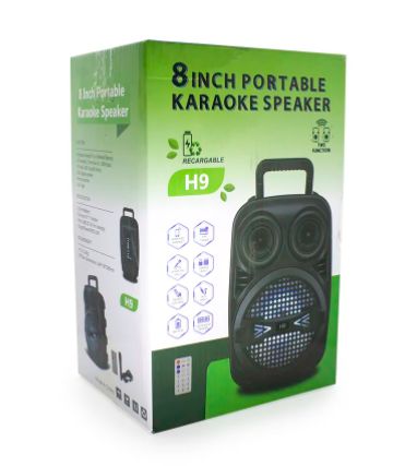 CAIXA DE SOM KARAOKE SPEAKER 8W RMS MOX H9 - Mais Eletrônicos