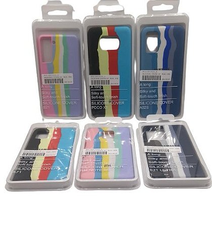 CAPA CASE TIE DYE COLORS BLISTER SAMSUNG A02 MASCULINO