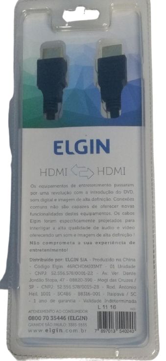CABO HDMI 5M BLISTER ELGIN