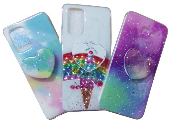 CAPA TRANSPARENTE PERSONALIZADA COM SUPORTE LG K10