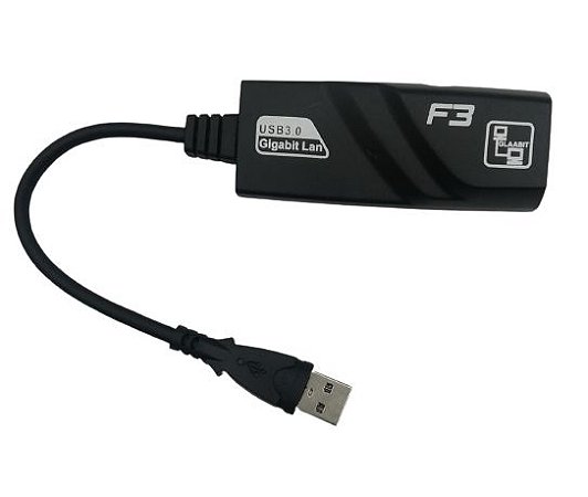 CABO ADAPTADOR DE REDE USB 3.0 PARA RJ45 10/100/1000MBPS JC-AD-RJ45