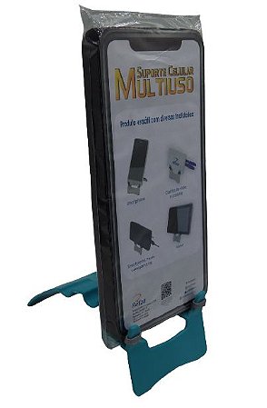 SUPORTE CELULAR MULTIUSO - TURQUESA RELIZA 8473