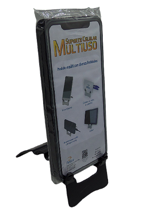 SUPORTE CELULAR MULTIUSO - PRETO RELIZA 8336