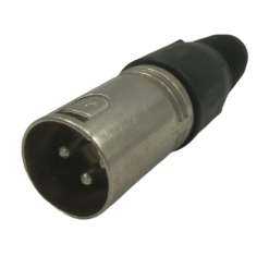 PLUG CANNON MACHO PLASTICO - NIQUEL