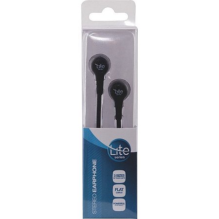 FONE DE OUVIDO ESTEREO EARPHONE LITE