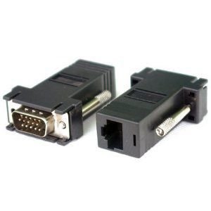 ADAPTADOR VGA PARA CABO DE REDE ALCANCE 30M