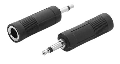 ADAPTADOR JACK J10 MONO PARA P2 MONO PONTA NIQUEL