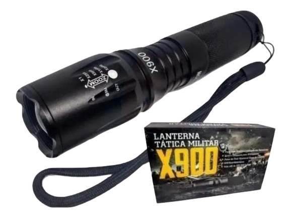 LANTERNA DE LED MANUAL XH-X900