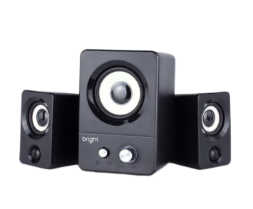 CAIXA DE SOM P/ PC MINI SUBWOOFER 2.1 USB BRIGHT 0590