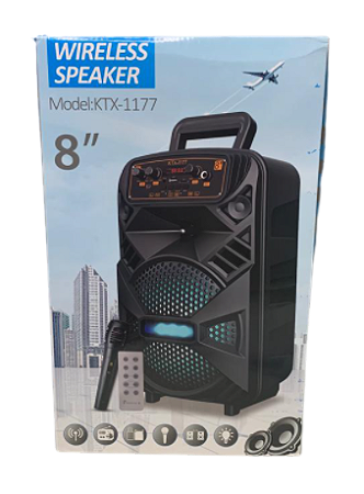 CAIXA DE SOM PORTATIL - MOD. KTX-1177