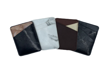 PORTA CARTAO ADESIVO PARA CELULAR COURO